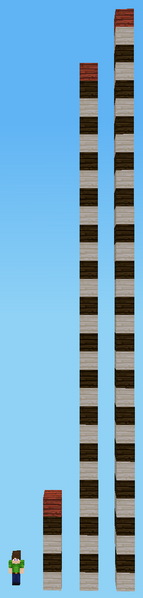 File:Fall damage comparison in minetest game 5.4.1.png