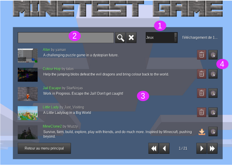 Games/fr - Minetest